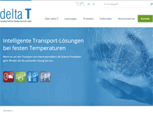 Tablet Screenshot of deltat.info