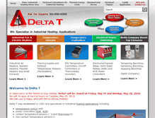 Tablet Screenshot of deltat.com